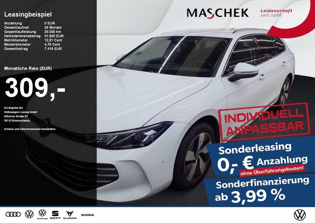 Volkswagen Passat Business 1.5 eTSI DSG AHK Navi Area View