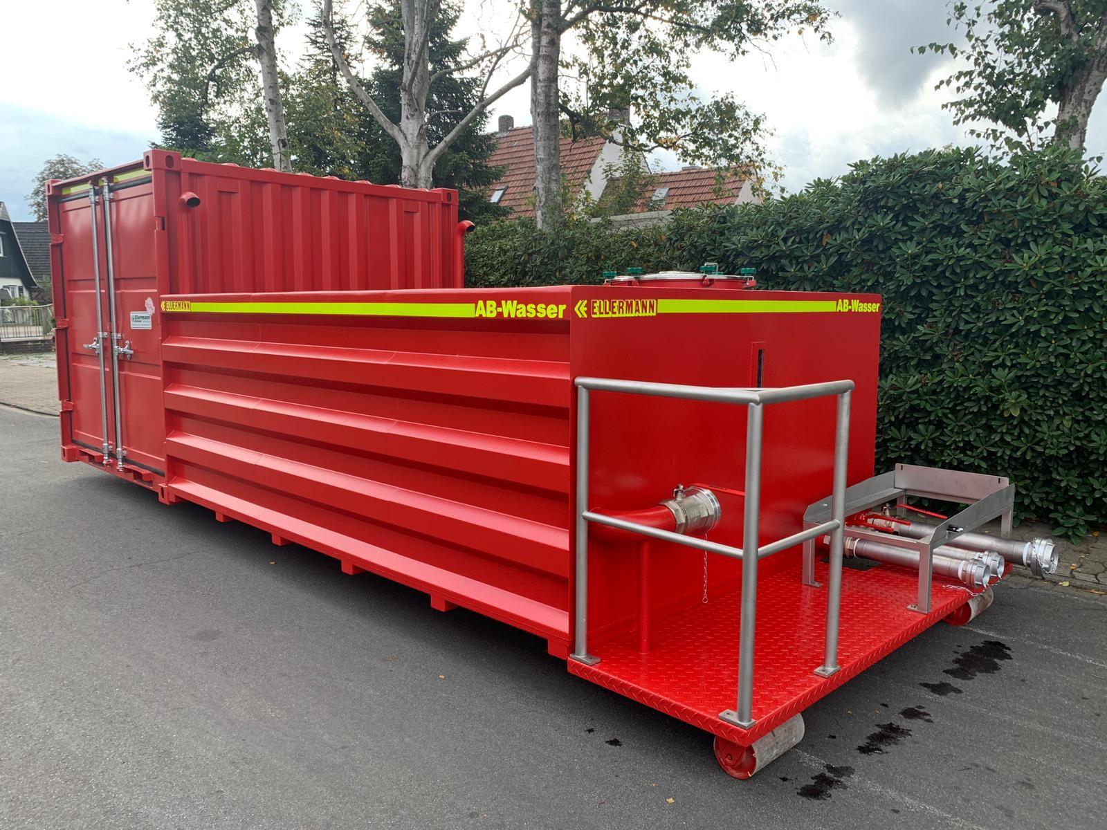 Mercedes-Benz Ellermann EUROCON Abrollbehälter VA Wassertank