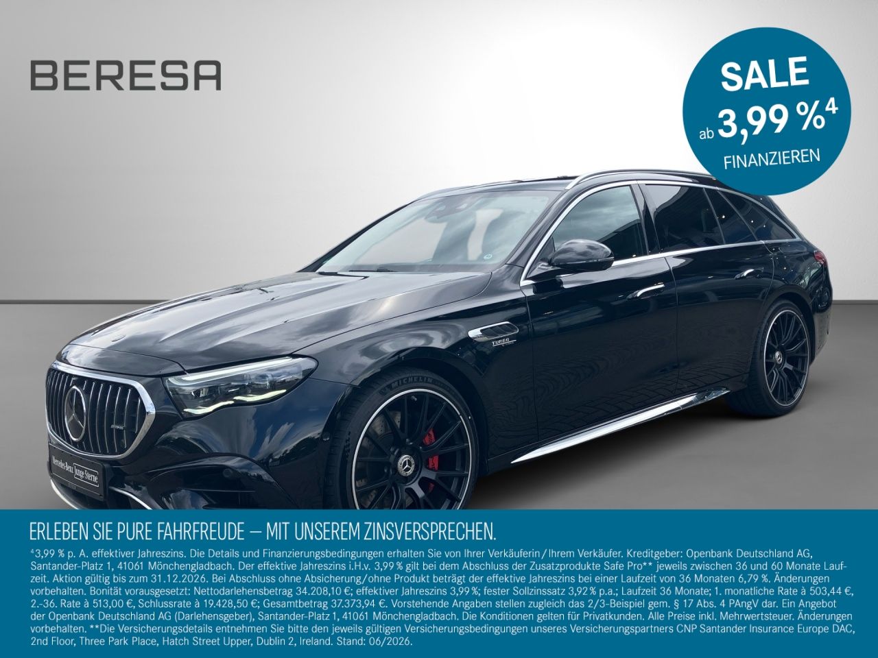 MERCEDES-BENZ E 53 AMG 4M+ T Hybrid Pano AHK Distronic 21 Zoll