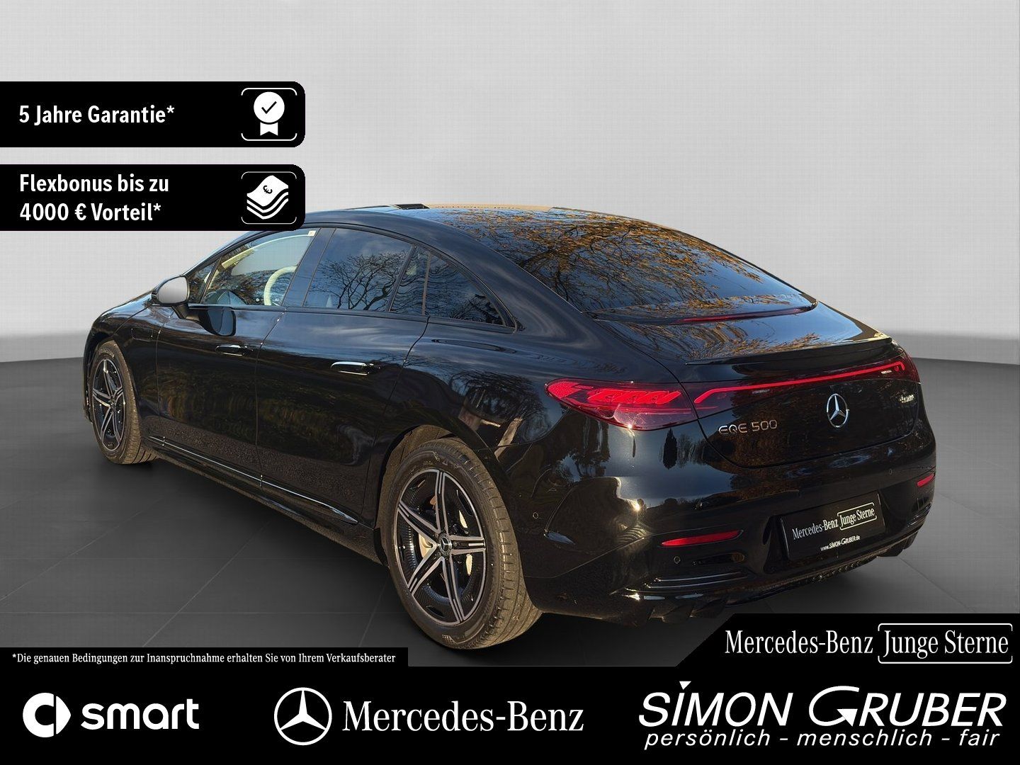 Fahrzeugabbildung Mercedes-Benz EQE 500 4M AMG Airmatic Pano Massage Sitzklima