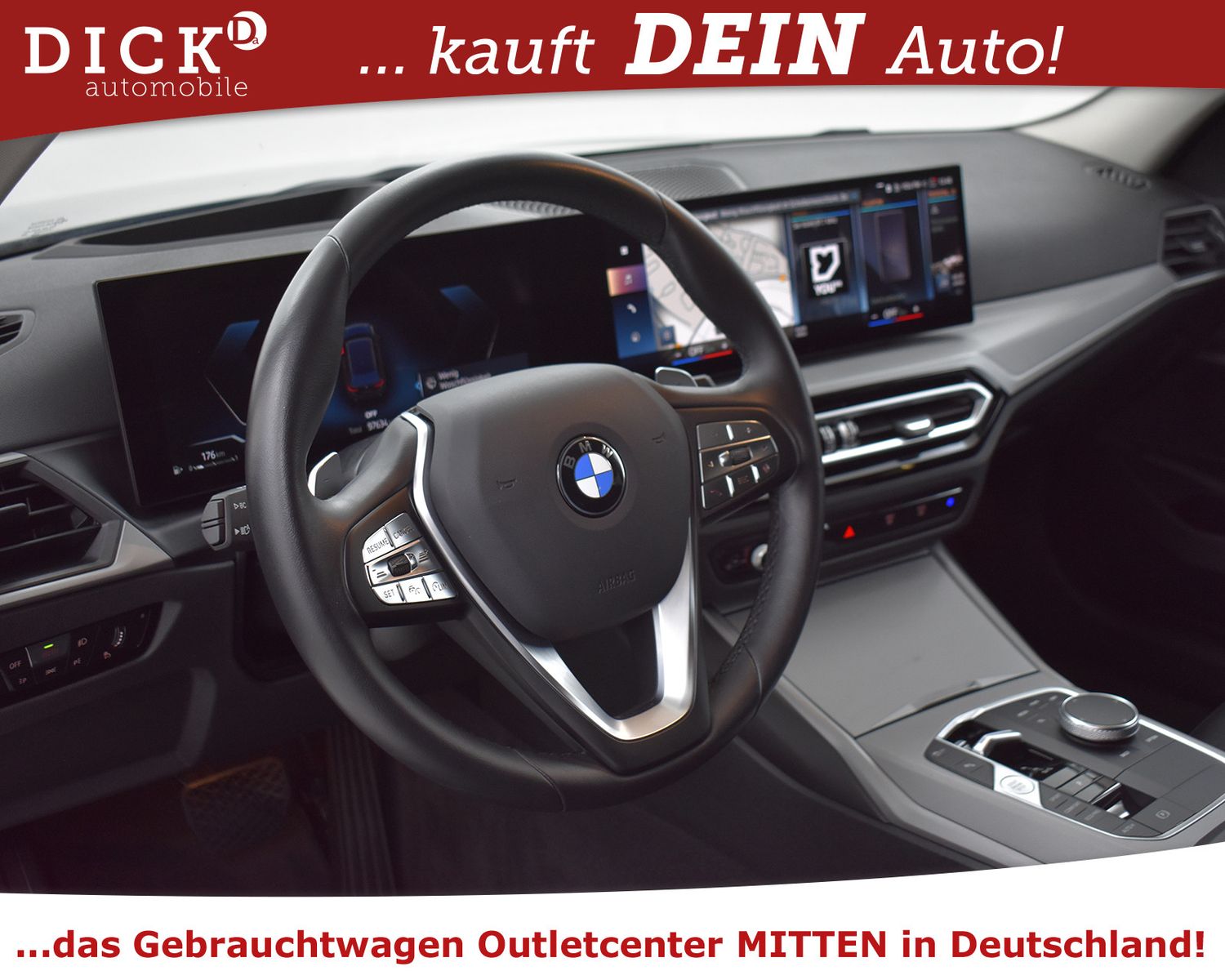 BMW 320d T Aut. SHADOW+PROF+LED+VIRTU+ACC+AHK+MF - Image 10