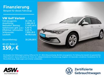 Volkswagen Leasingangebot: Volkswagen Golf Variant Life 2.0 TDI LED Navi RFK ACC SHZ