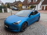 Tesla Model 3 Performance Longrange - Mattblau Foliert - Tesla Model 3 Gebrauchtwagen in München
