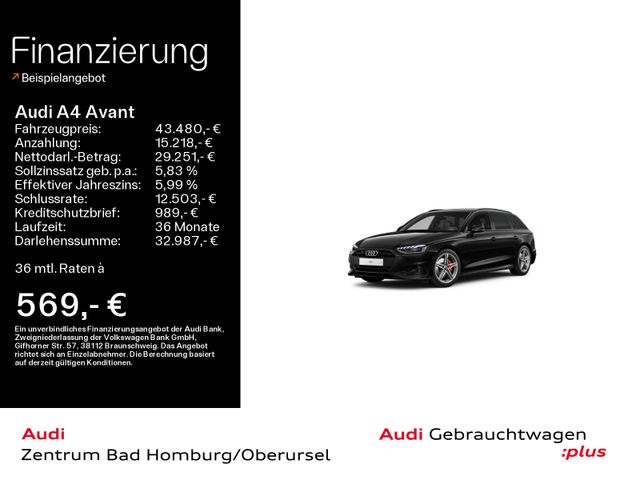 Audi A4 Avant Advanced 40 TFSI S line*Navi*LED*AHK*HU