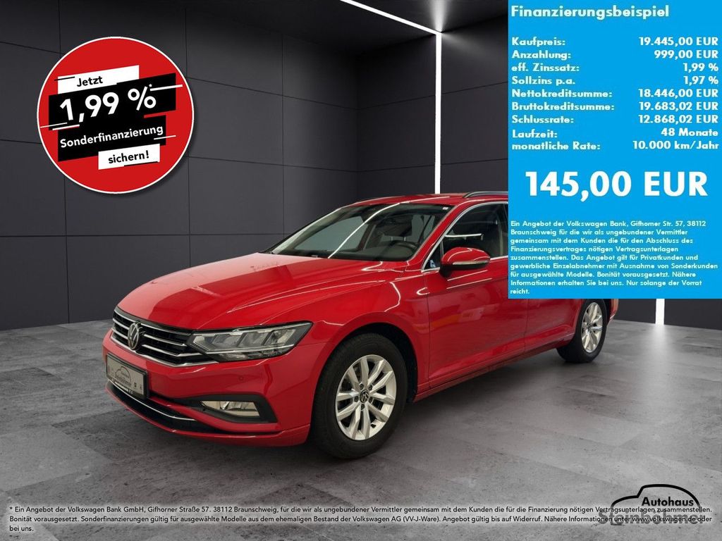 Volkswagen Passat Variant Business 2.0 TDI NAV LED RearView