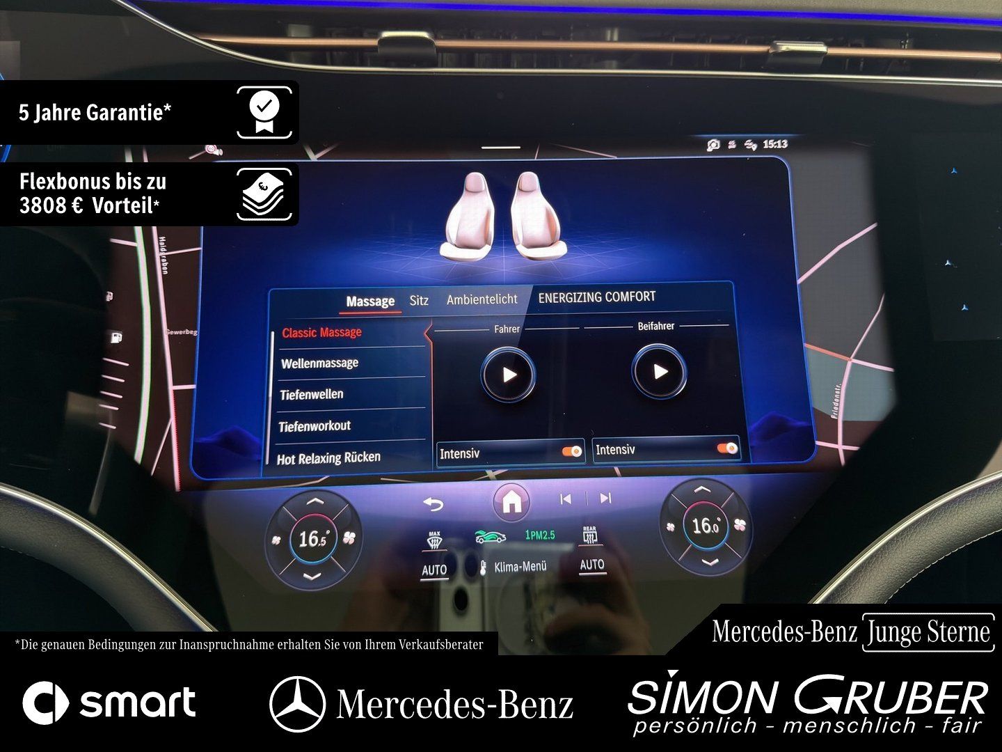 Fahrzeugabbildung Mercedes-Benz EQS 580 4M AMG Pano Hyper Sitzklima Massage