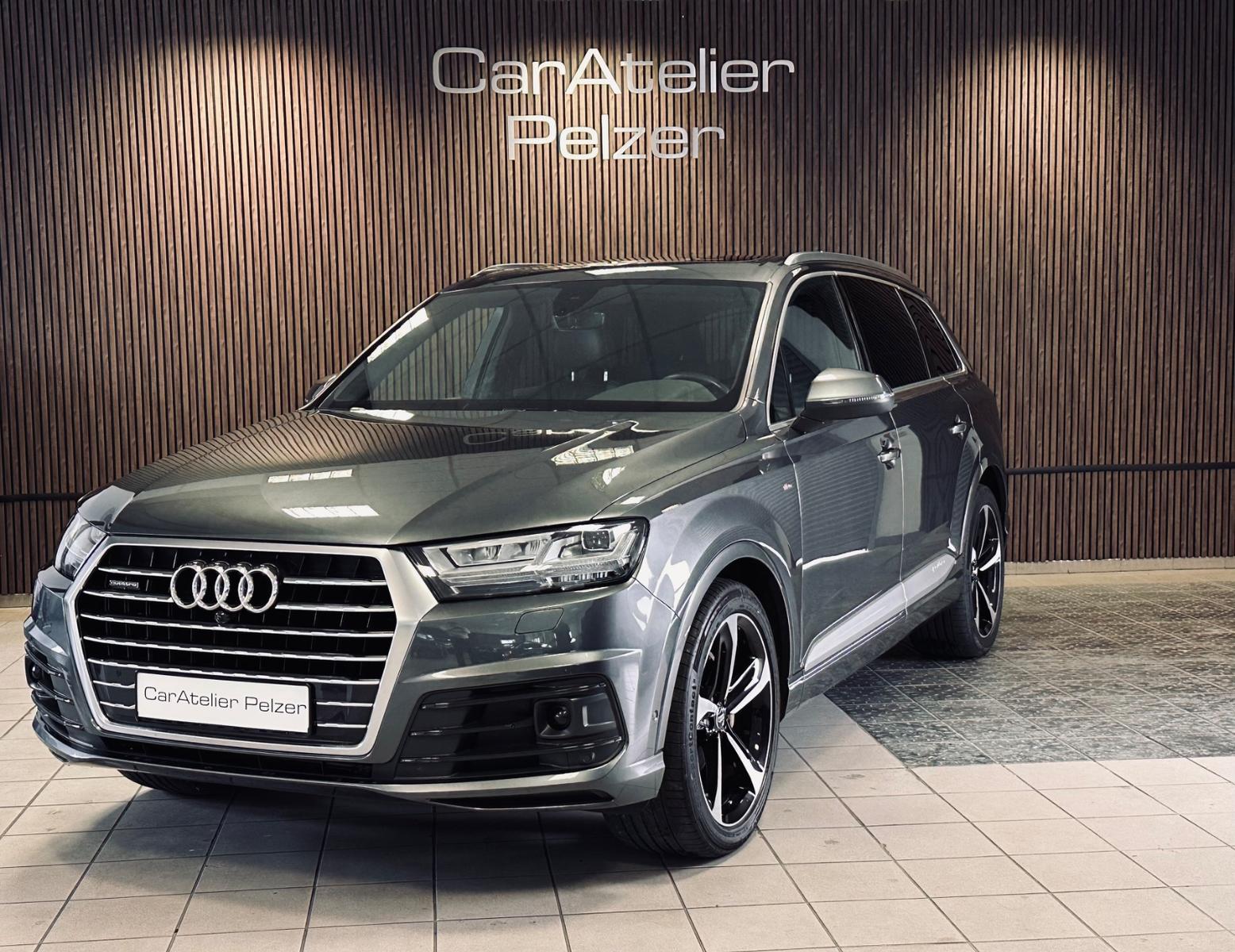 Audi Q7 3.0 TDI quattro, 1. Hand, SHZ, AHK, 21 Zoll,