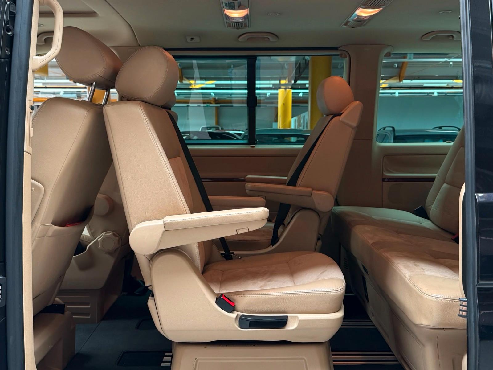 VOLKSWAGEN T5 MULTIVAN HIGHLINE 3.2 V6 235ch 4MOTION - GPL - TOIT PANORAMIQUE - PORTES ÉLECTRIQUES - GPS - CUIR/ALCANTARA