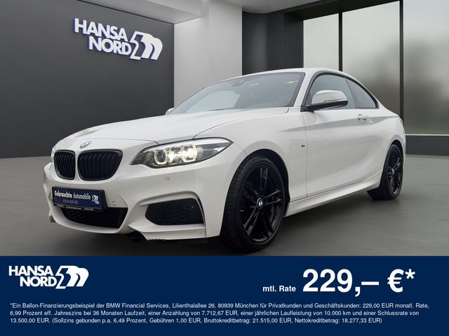 BMW 218i Coupe M-SPORT LED NAVI PDC HIFI DAB 18" AHK