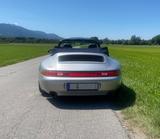Porsche 993 Carrera Cabrio deutsch Scheckheft - Porsche 993 mit 3 Türen