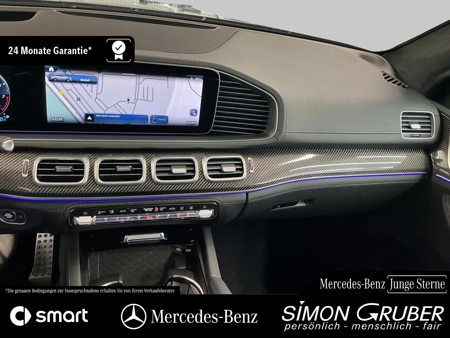 Fahrzeugabbildung Mercedes-Benz GLE 63 S Coupé AMG ActiveRide HUD Night Standhzg