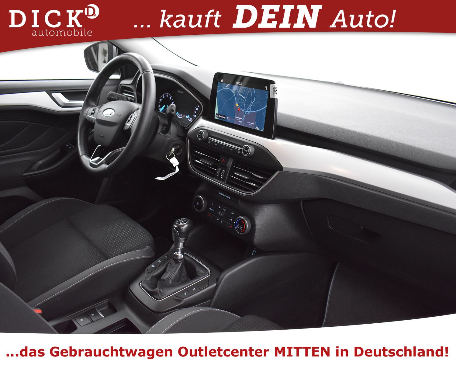 FORD Focus Tur 1.0 EB C&C NAVI+KAMER+SHZ+TEMP+DAB+PDC - Image 12