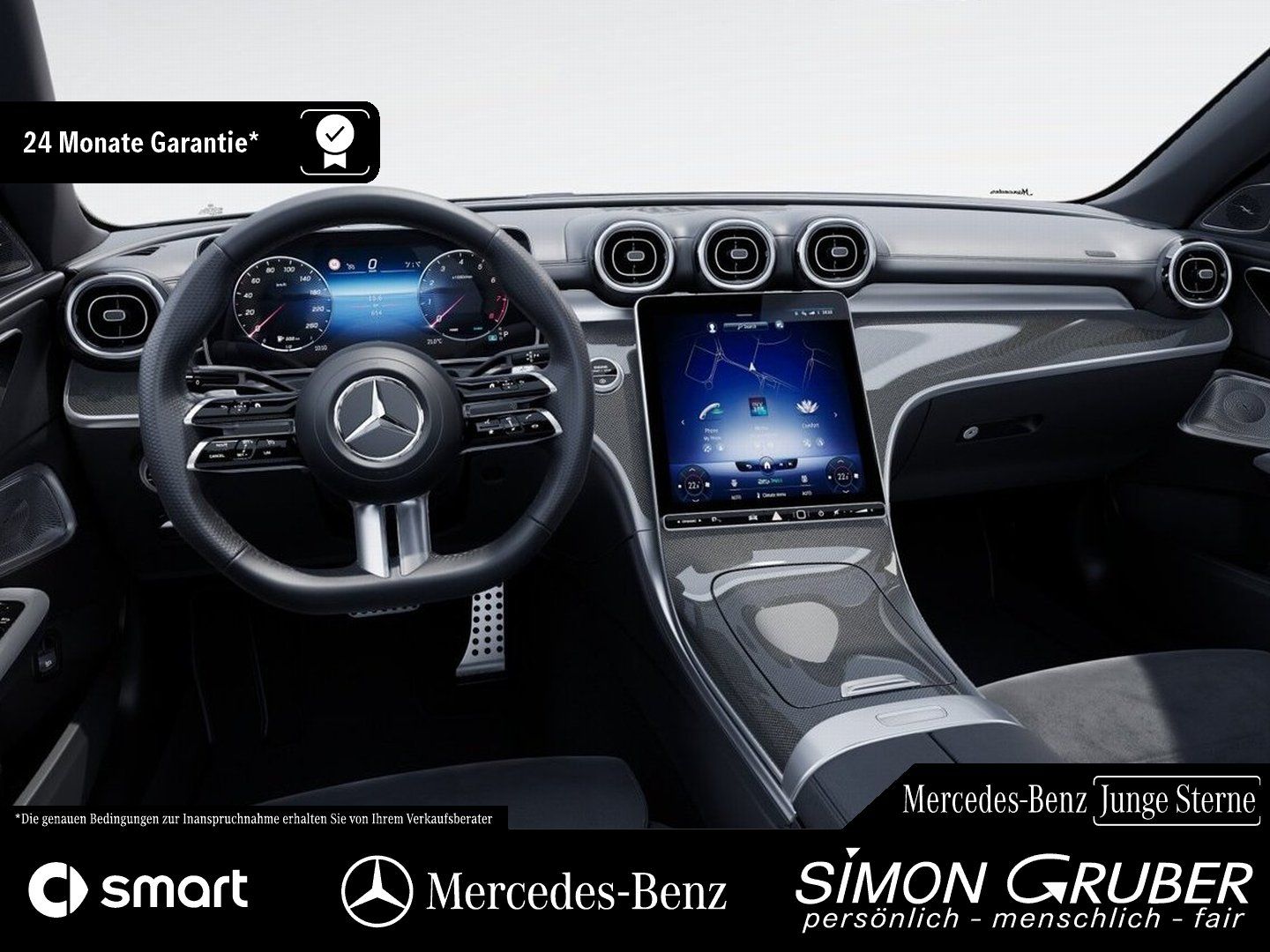 Fahrzeugabbildung Mercedes-Benz C 200 AMG Night Pano Burm DigiLight Memo 360