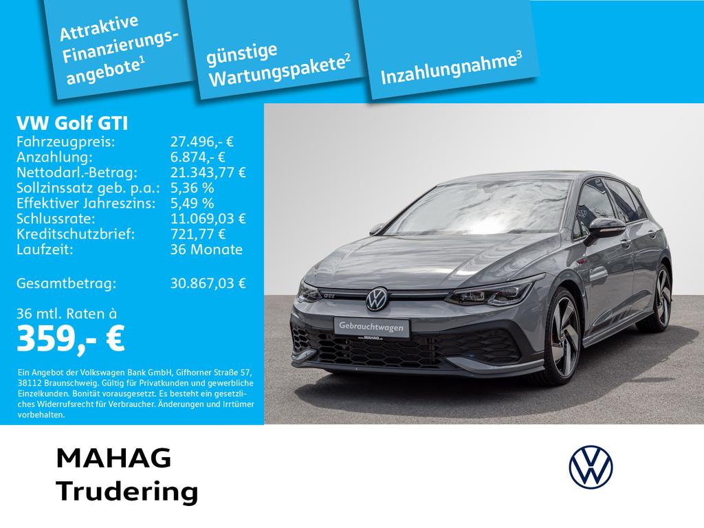 Volkswagen Golf VIII GTI Clubsport 20 TSI BlackStyle LED 2023