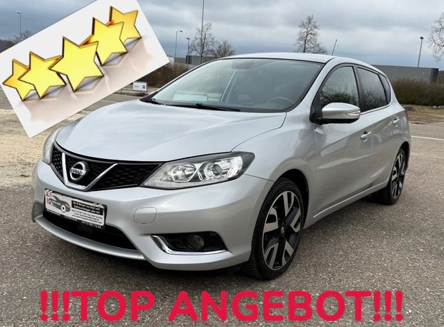 Nissan Pulsar Tekna*6-Gang*KAMERA*NAVI*LEDER*ALU*S/STOP