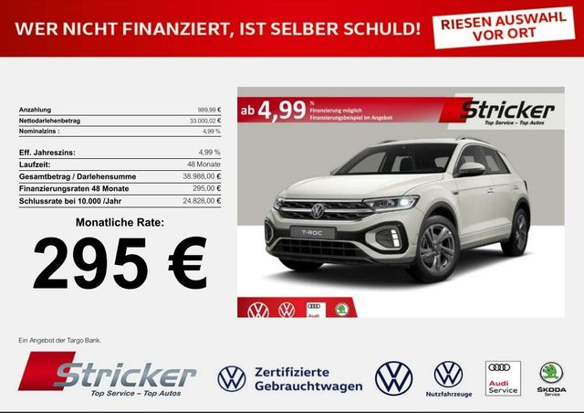 Volkswagen T-Roc  R-Line 1.5 l TSI 150 PS DSG RFK ACC GJ SH