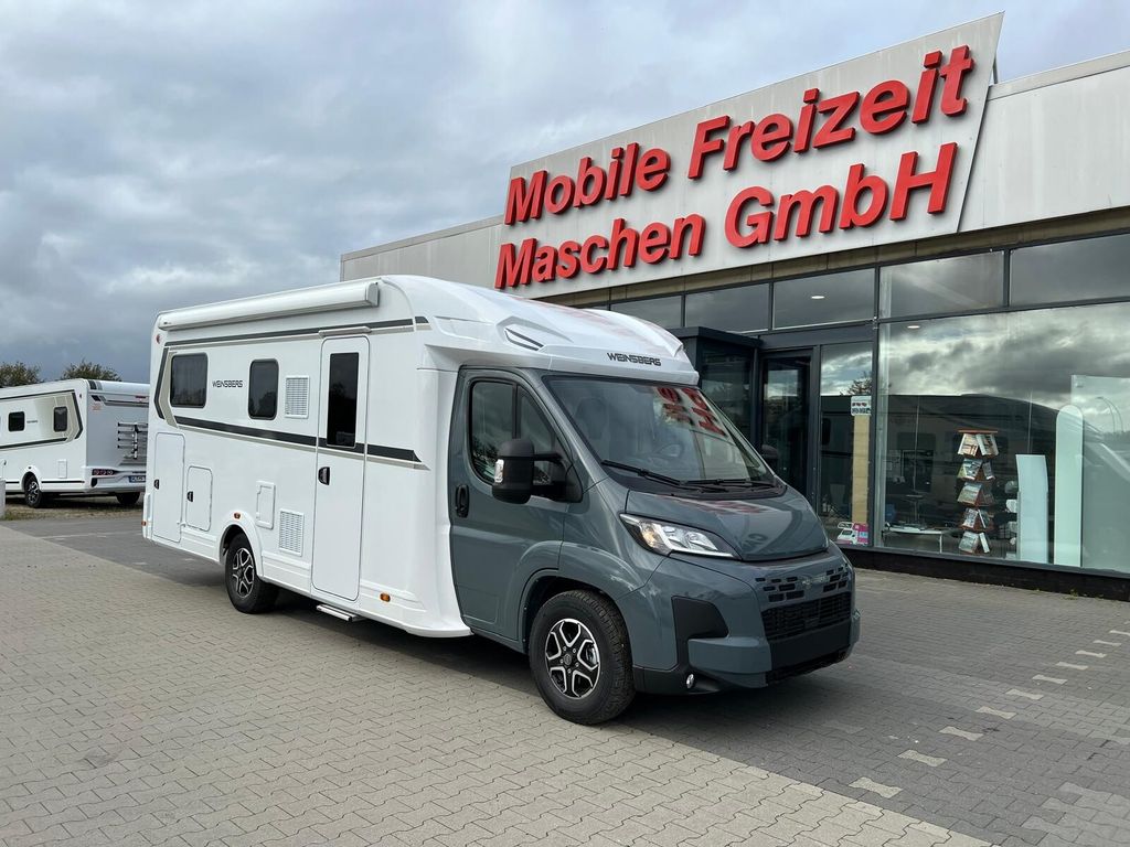 Weinsberg, CaraSuite 700 MEG Media&Styling Paket, Hubbett