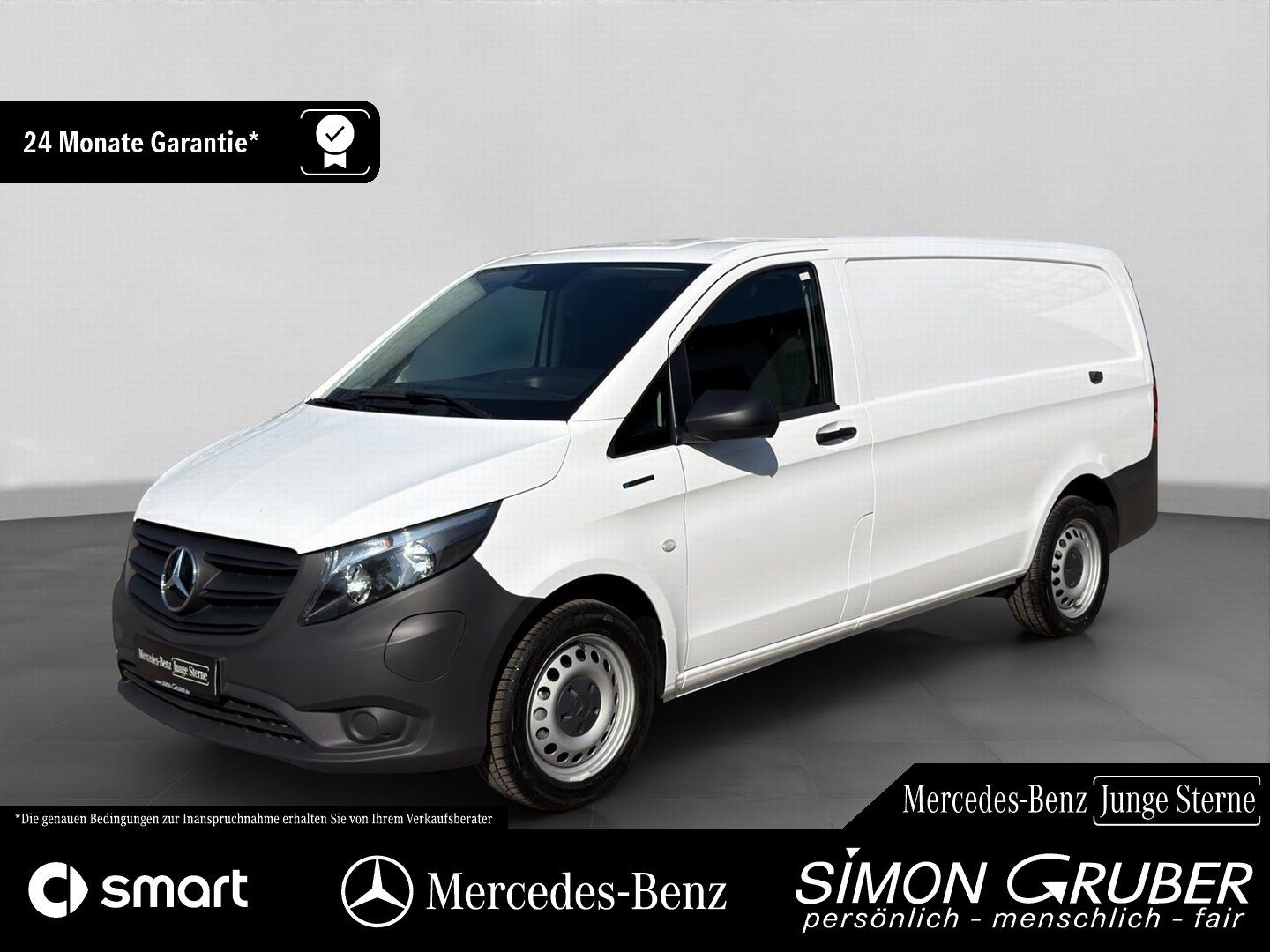 Fahrzeugabbildung Mercedes-Benz eVito 112 Kasten Lang Navi DAB Kamera 3 Sitzer