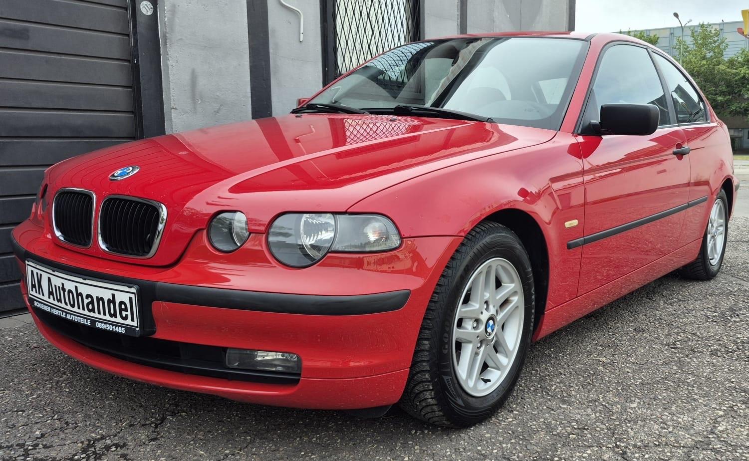 BMW 318ti compact Schiebedach Klima TÜV Neu