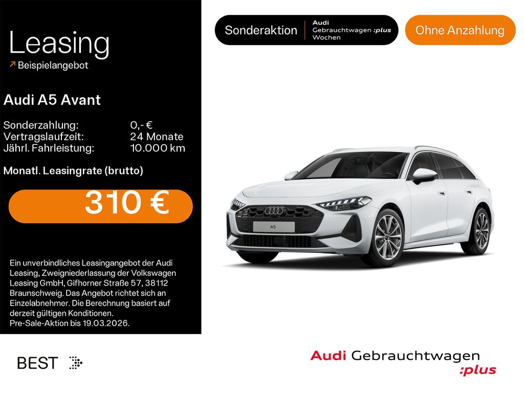 Audi A5 Avant TDI*NAVI*LED*KAMERA*HUD*B&O*LEDER