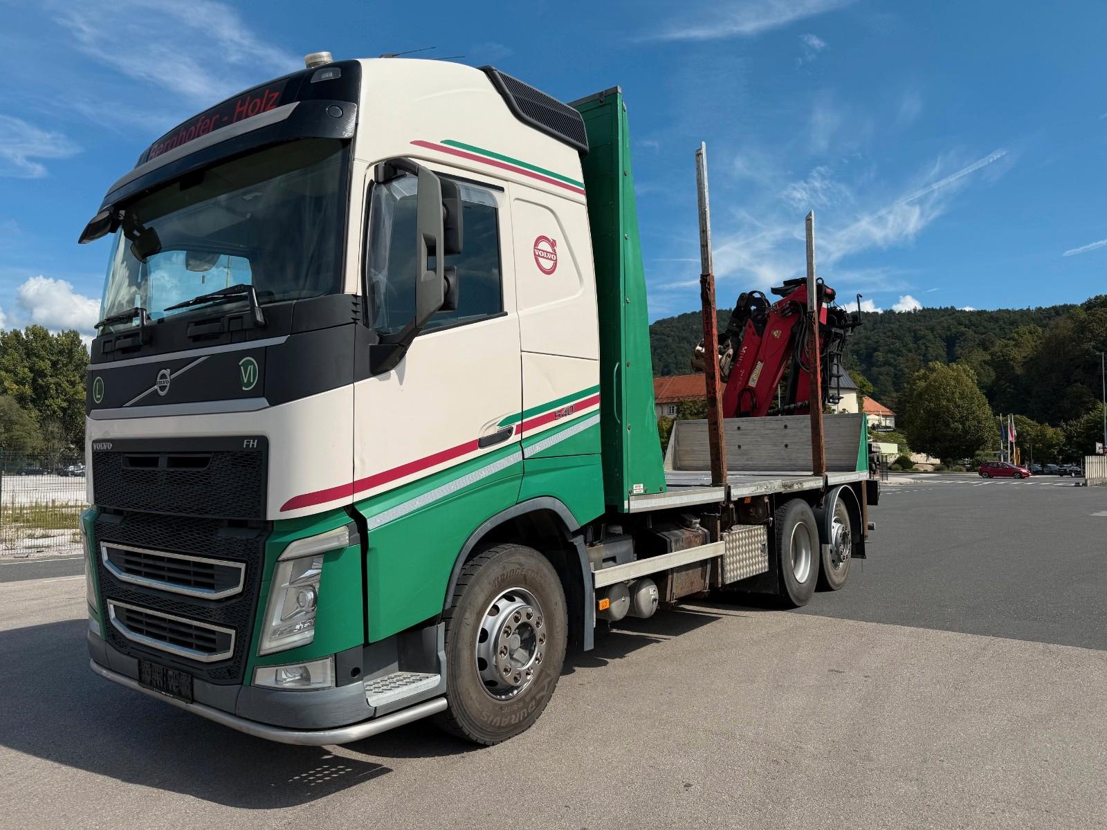 Volvo FH540 6x2 RETARDER CRANE PALFINGER EPSILON 10Z