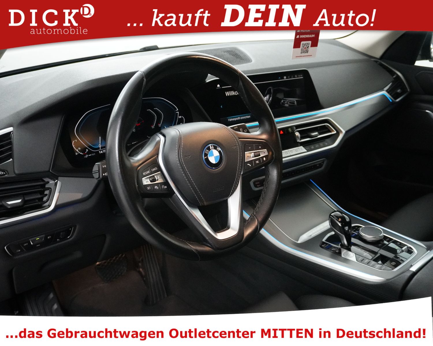 Fahrzeugabbildung BMW X5 xDr 45e Sport LEDER+MEMO+KAM+AHK+ACC+PROF+19"
