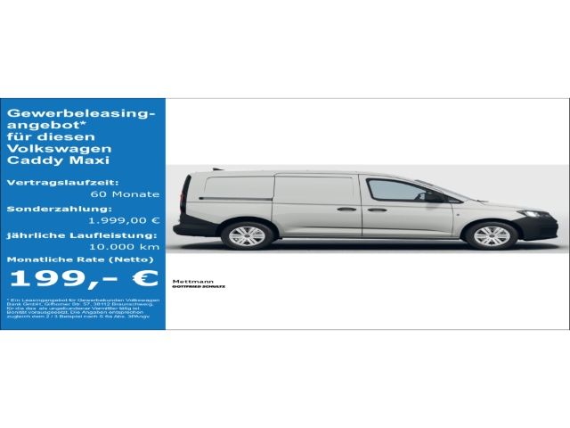 Volkswagen Caddy Maxi Cargo ASSP PDC RFK DAB