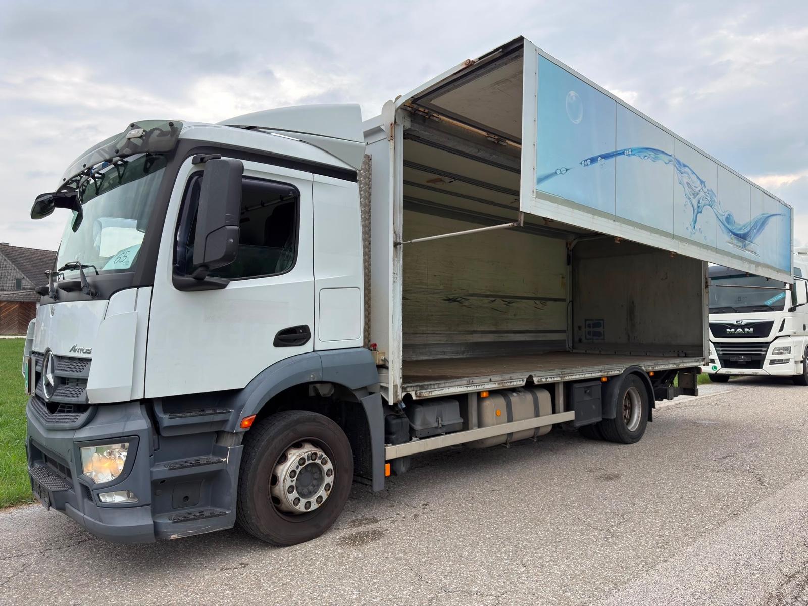 Mercedes-Benz ANTOS 1830 4X2 GETRÄNKEKOFFER + LBW EURO6