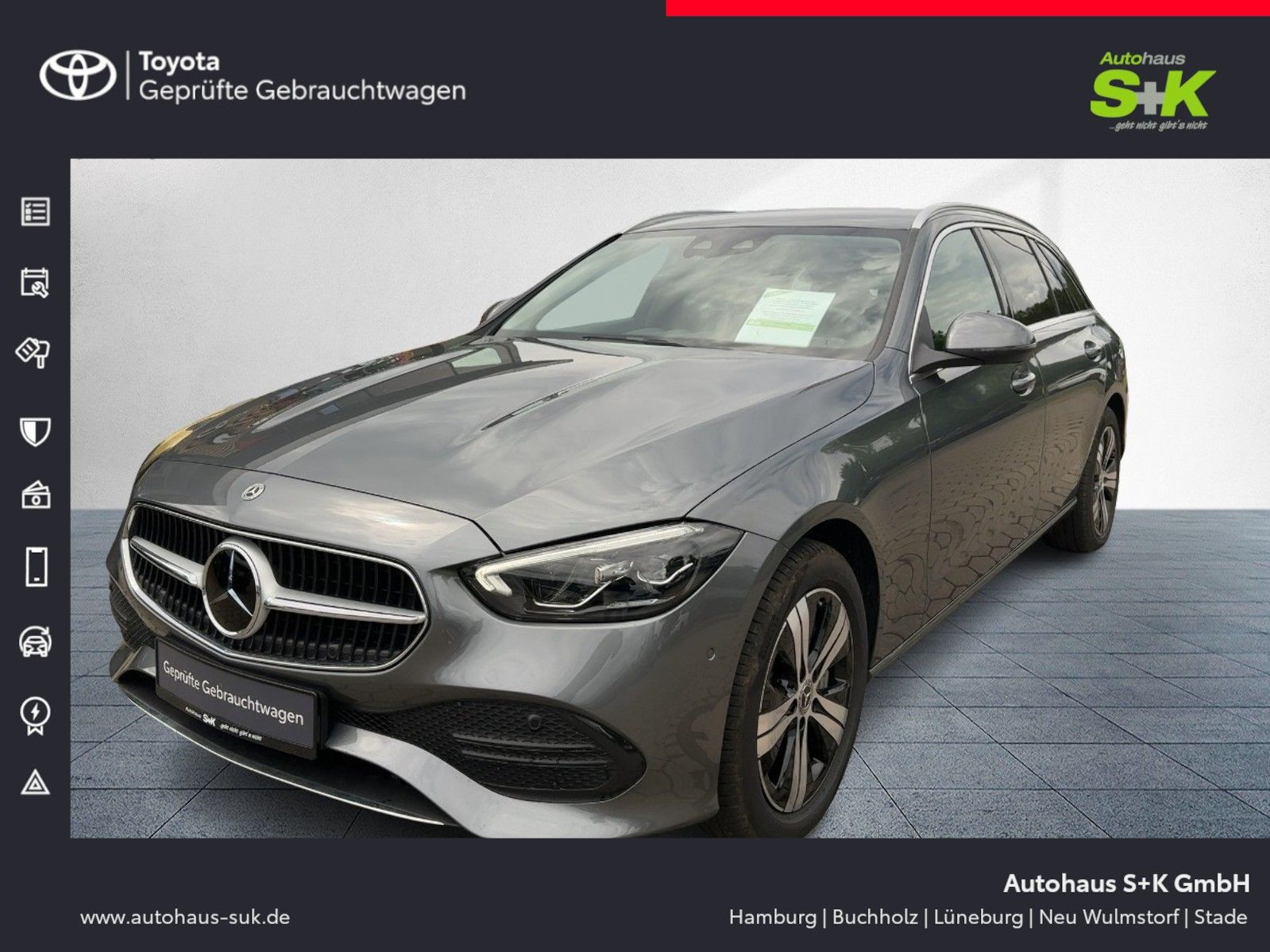 MERCEDES-BENZ C 300 e T Avantgarde Plug-In *8-fach*SHZ*KAMERA*