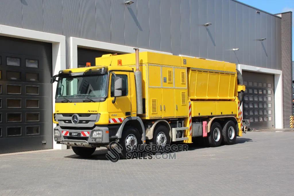 Mercedes-Benz Actros 4160 V8 RSP 3T 2014 Saugbagger