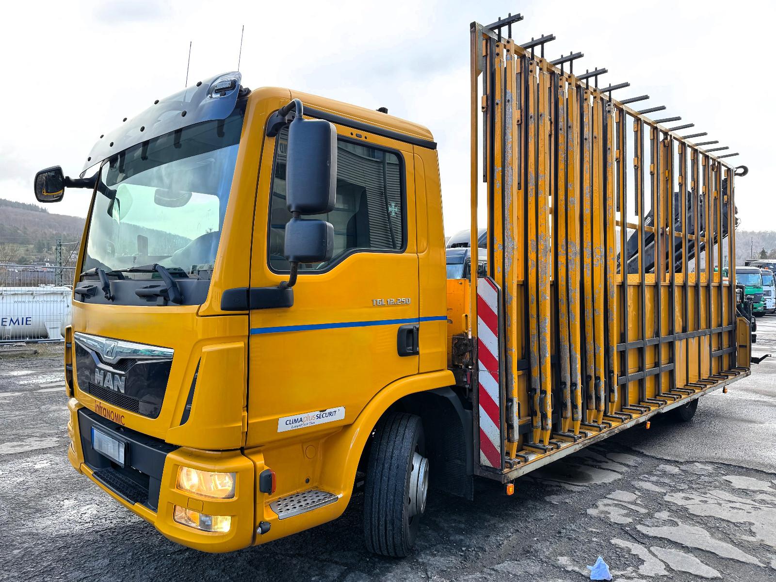 MAN TGL 12.250-HIAB E-4 HI DUO 5x Hyd. Ausschub
