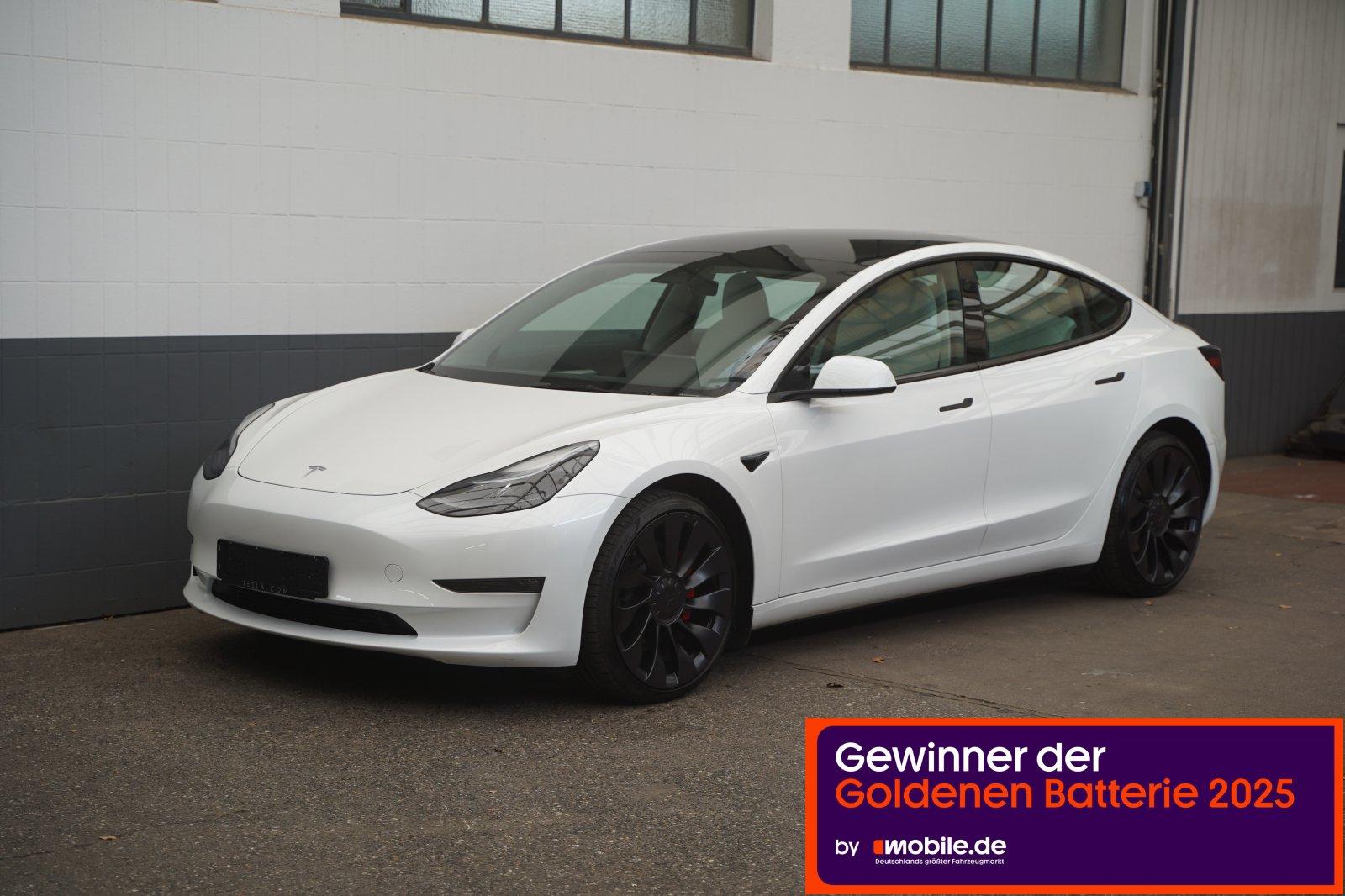 Tesla Model 3 Performance *innen weiß*Mwst.*