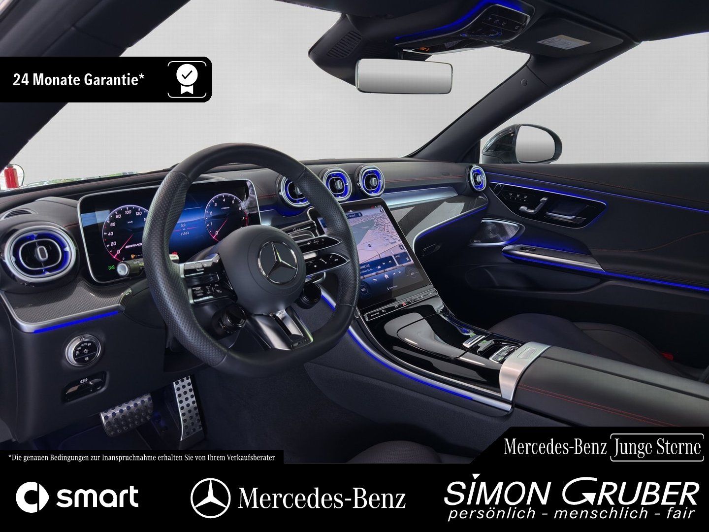 Fahrzeugabbildung Mercedes-Benz CLE 53 4M AMG Night Dyn+ HUD Burm Sitzklima 20``
