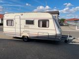 LMC 490 K Wohnwagen mit Vorzelt und Sackmarkise - LMC 490 k