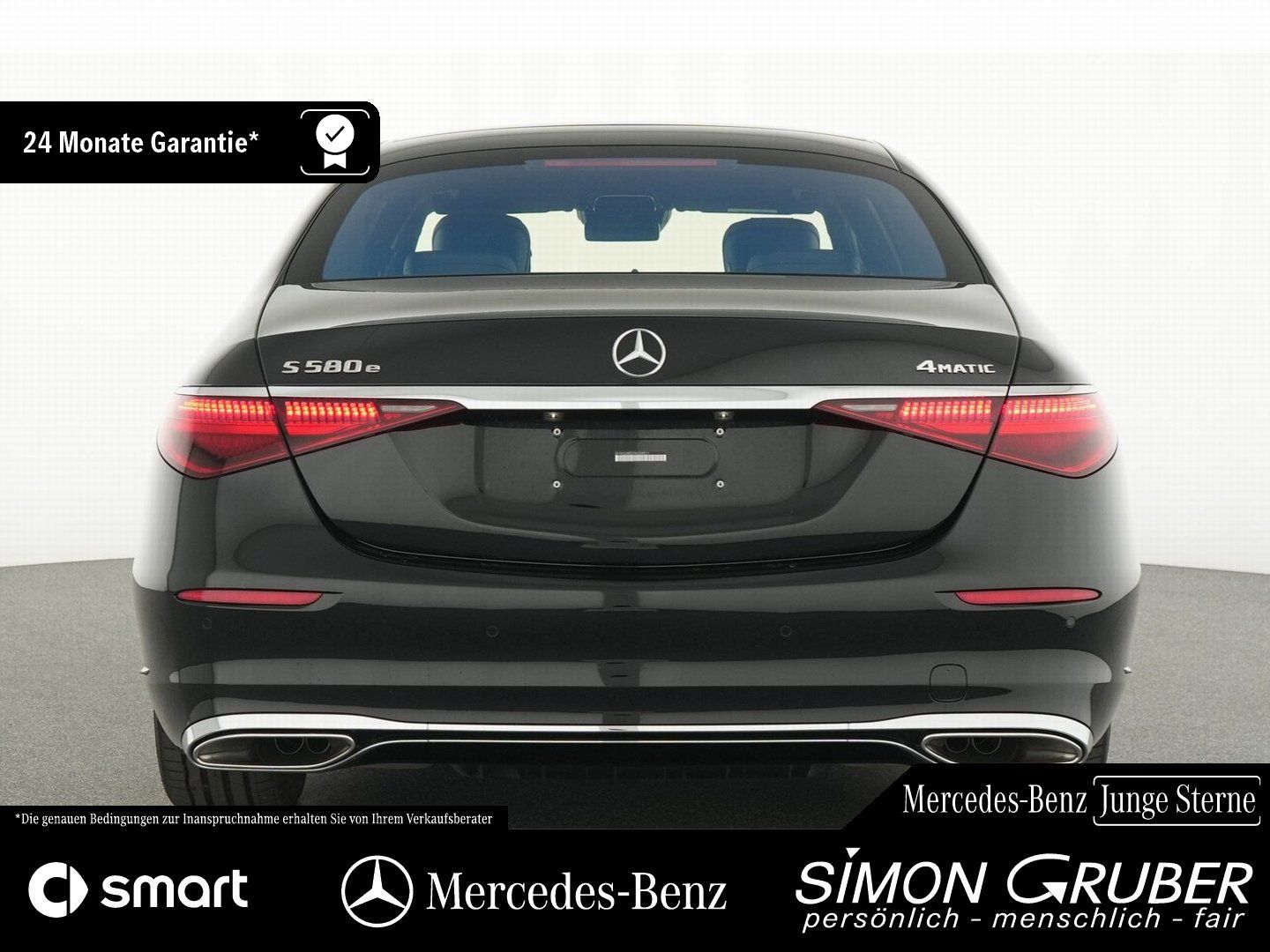 Fahrzeugabbildung Mercedes-Benz S 580 e 4M lang Pano Burm Ambi Airmatic Guard360