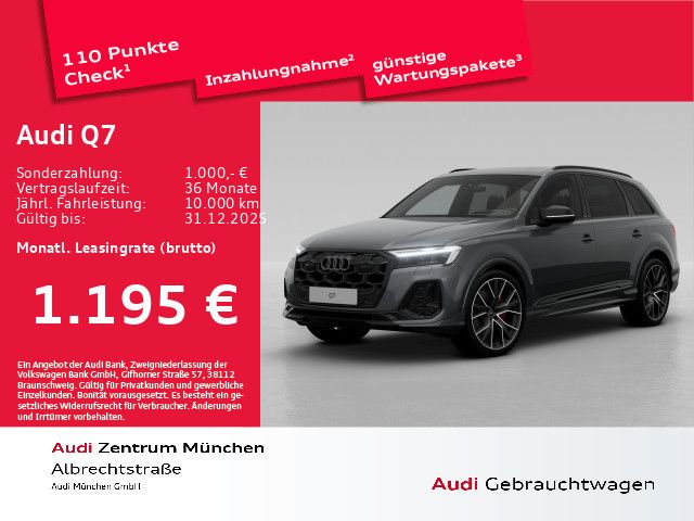 Audi Q7 50 TDI qu. tiptr. S line Pano/LuftFed/StdHzg/