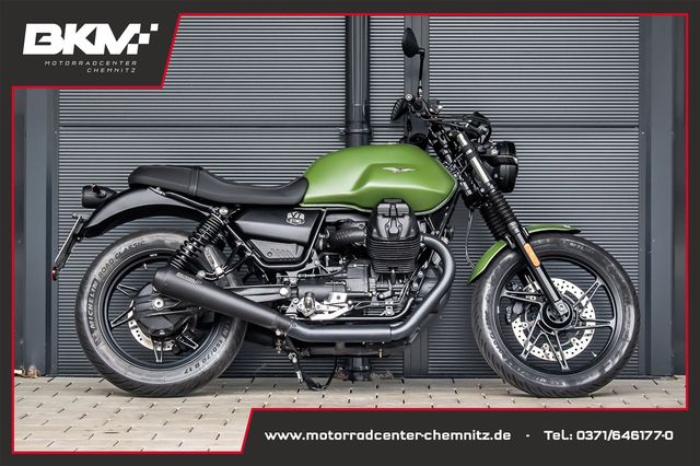 Moto Guzzi V7 Stone +1.Hand+Garantie+Mistral Auspuff+