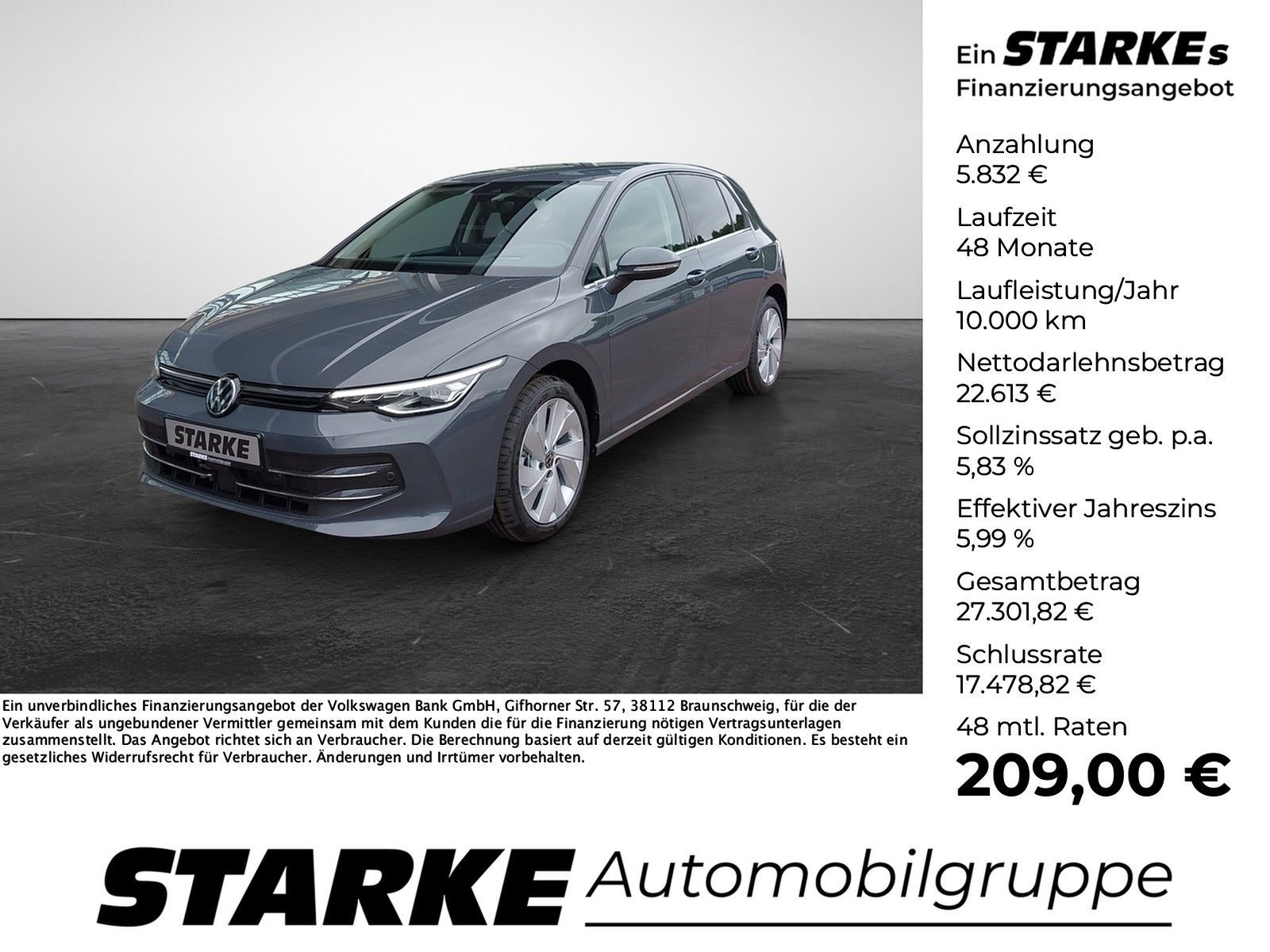 Volkswagen Golf 1.5 TSI Style HeadUp Navi LED Kamera PDC L