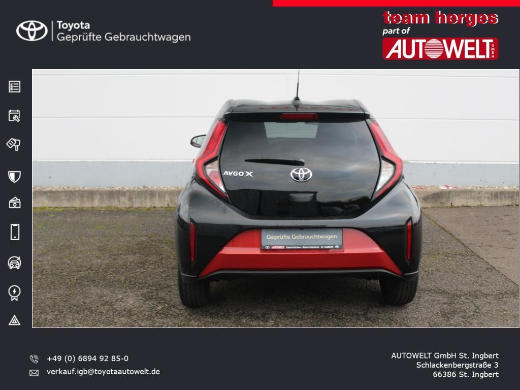 Fahrzeugabbildung Toyota Aygo X Team D