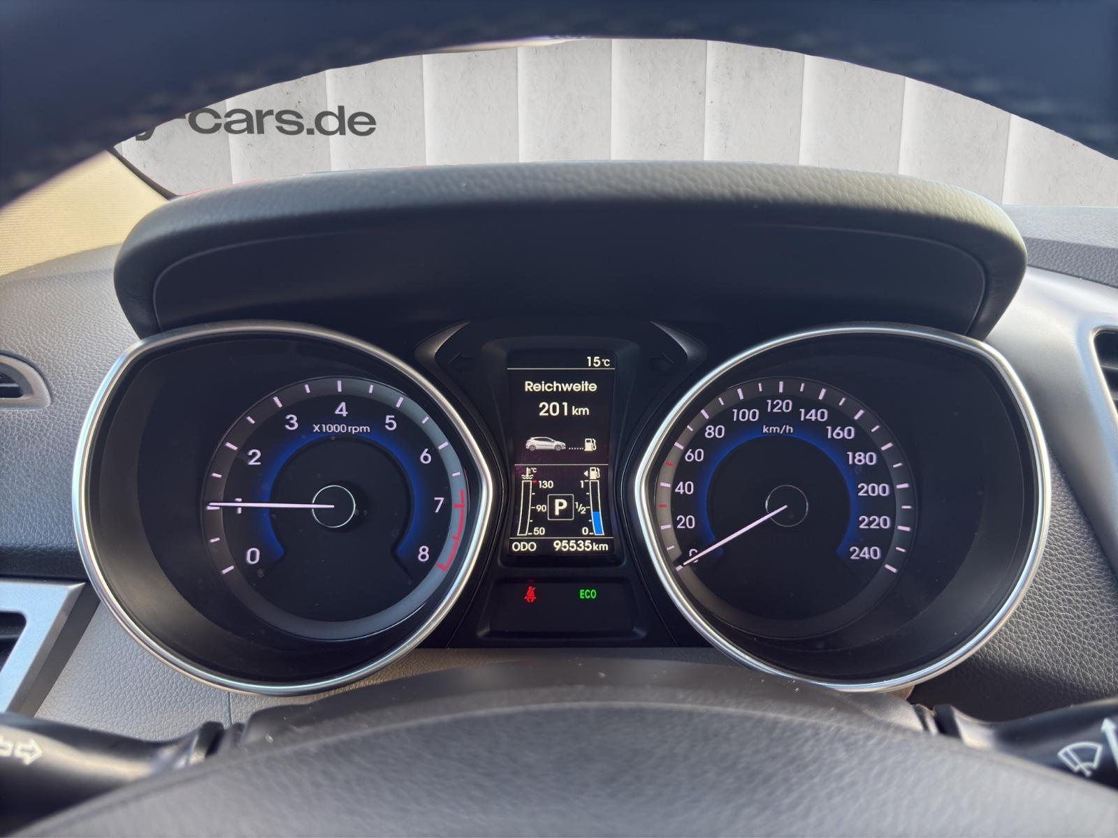 Hyundai i30 blue Premium*Autom.*Leder*1.Hand*Scheckheft*