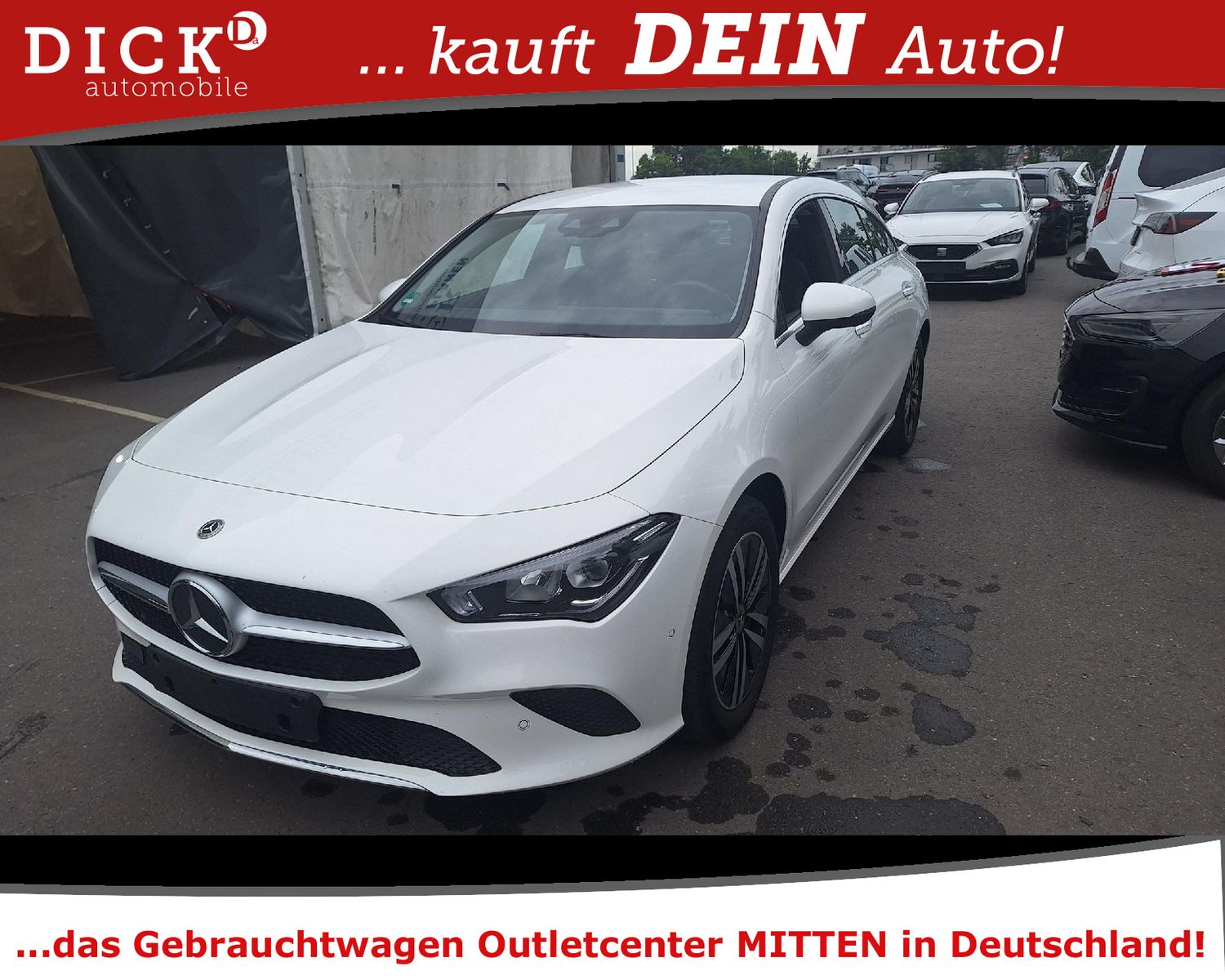 Fahrzeugabbildung Mercedes-Benz CLA 250e SB Progress LED/NAVI/STANDHZ/HUD/RFK/8F