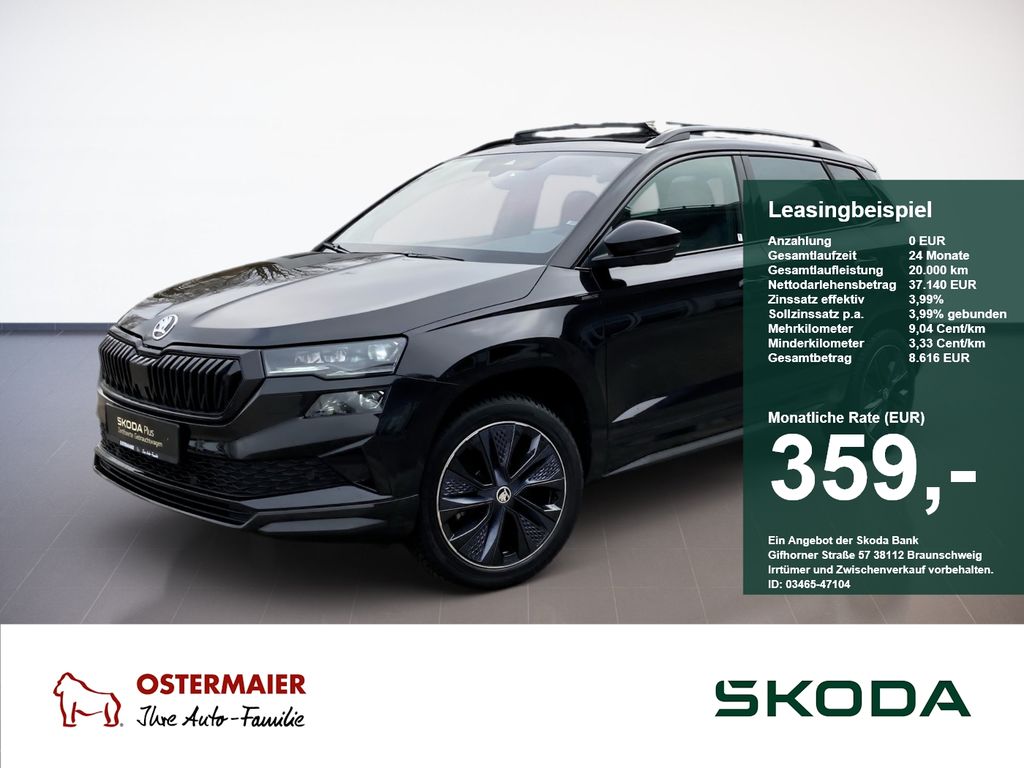 Karoq Sportline 1.5TSI MATRIX.DSG.NAV.PANO.AHK.A