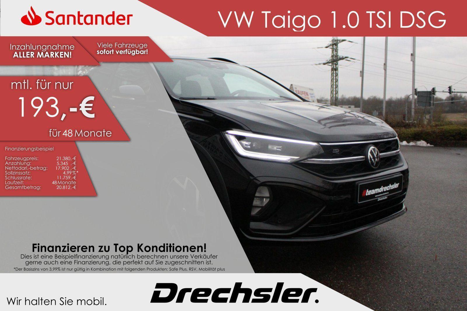 Volkswagen Taigo 1.0 TSI DSG R-Line +SPORTSITZE+APP-CONNECT, миниатюра 4