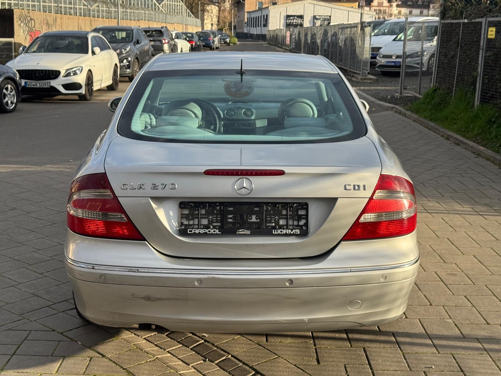Mercedes-Benz CLK 270 CDI AVANTGARDE AUTOMATIK+LEDER+ALU