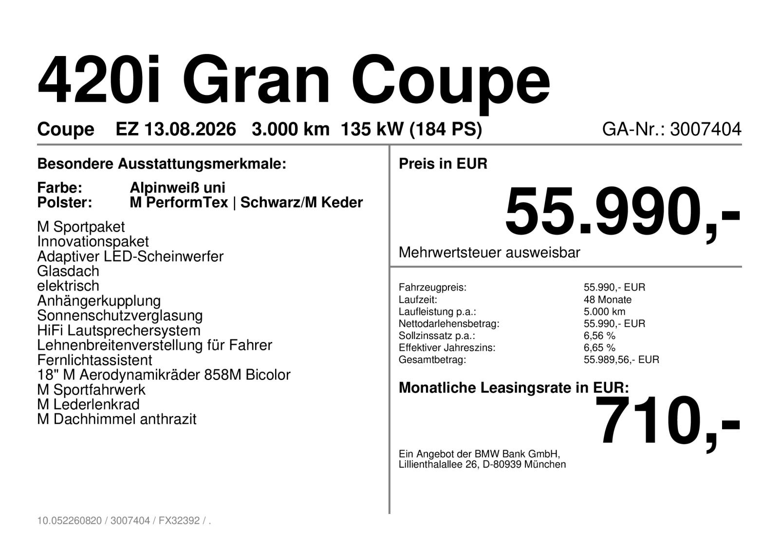 BMW 420 - Bild 5