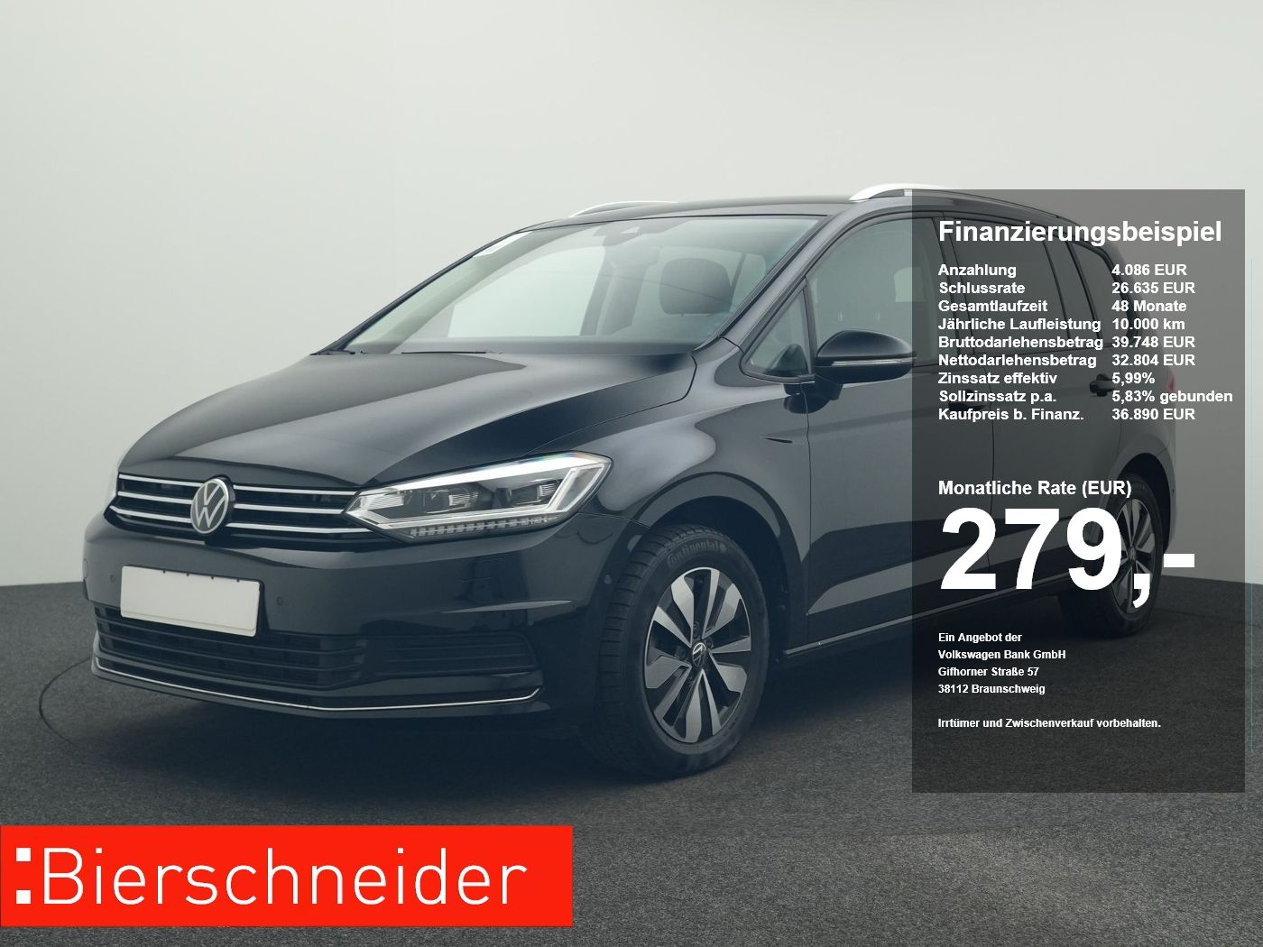 Volkswagen Touran 2.0 TDI DSG Goal 7-S.+IQ.LIGHT+NAVI+AHK