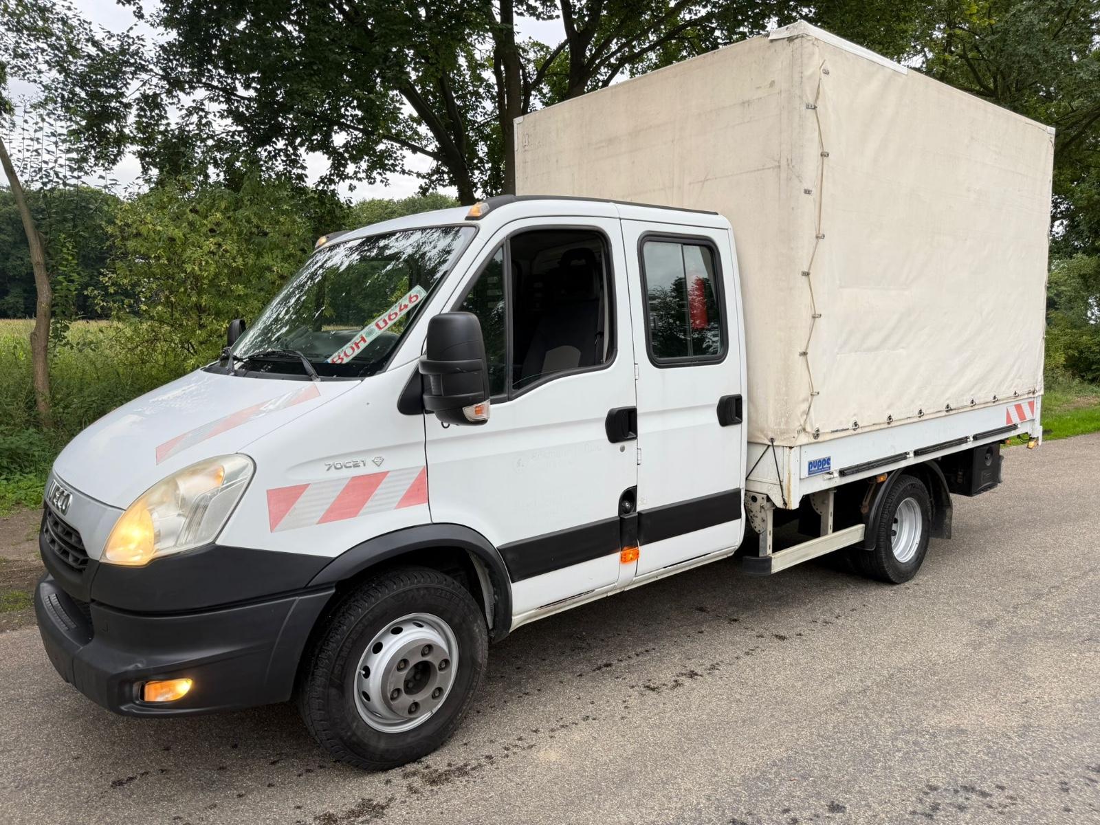 Iveco Daily*70C21*Doka-Pritsche-Plane*Maxi-XXL*3.0 HPI
