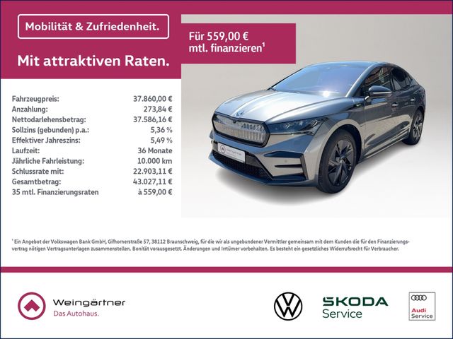 Enyaq Coupé RS Suite, AHK, Drive Sport Plus, Wär