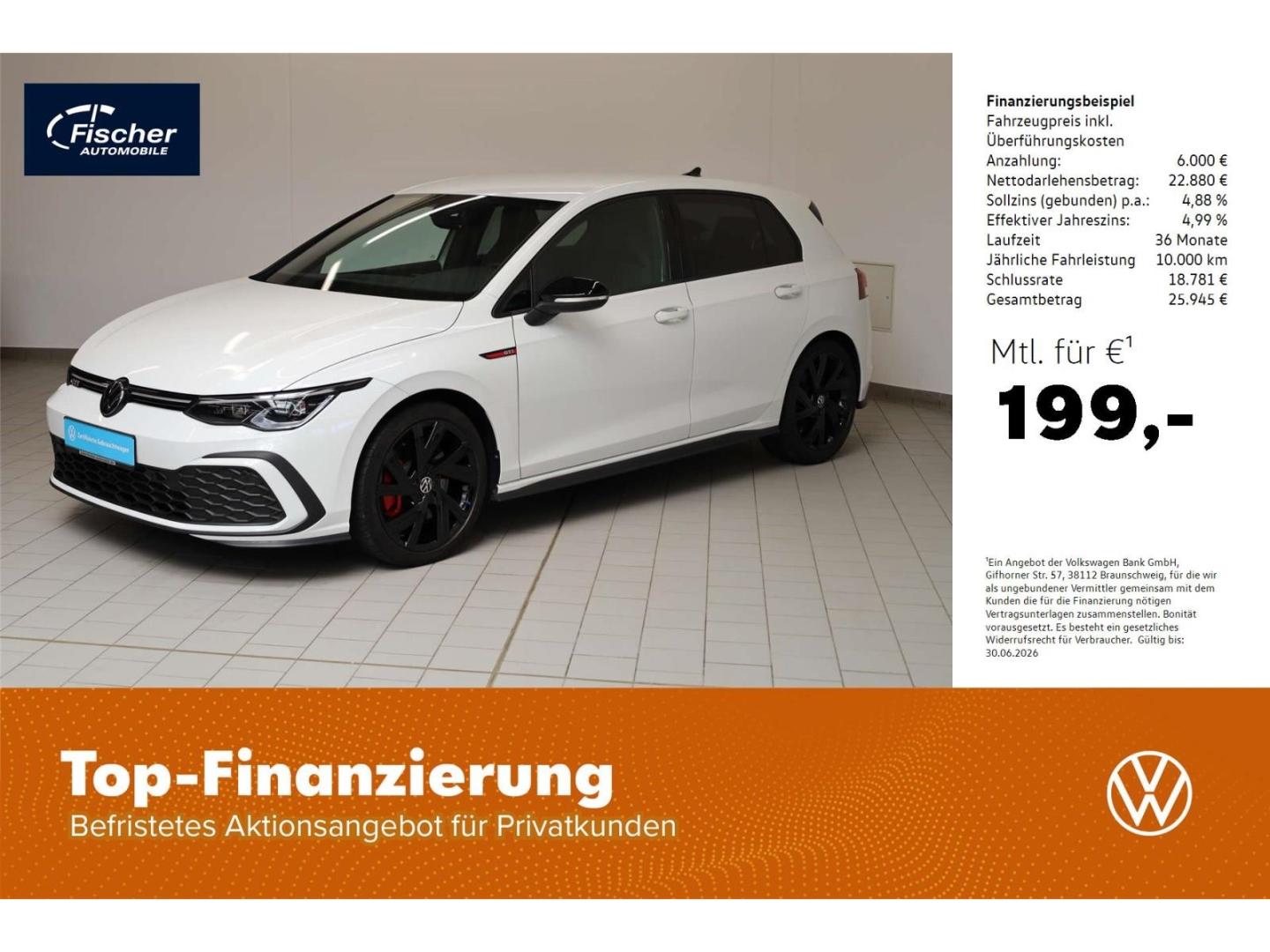 Volkswagen Golf GTI 2.0 TSI DSG AHK/NAV/LED/RFK/ACC/PDC/SH