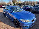 BMW 218d Coupé M Sport*KeyLESS*NAVI* - blaue BMW 218